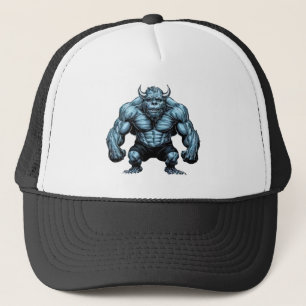 Horned Monster Trucker Hat