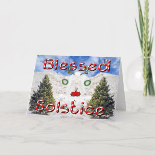 Horned One's Alter Holiday Card