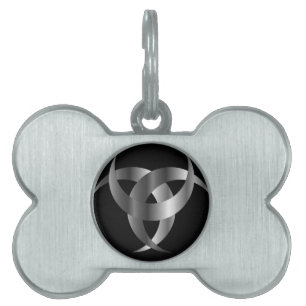 Horned Triskele- The horn of Odin Pet Tag