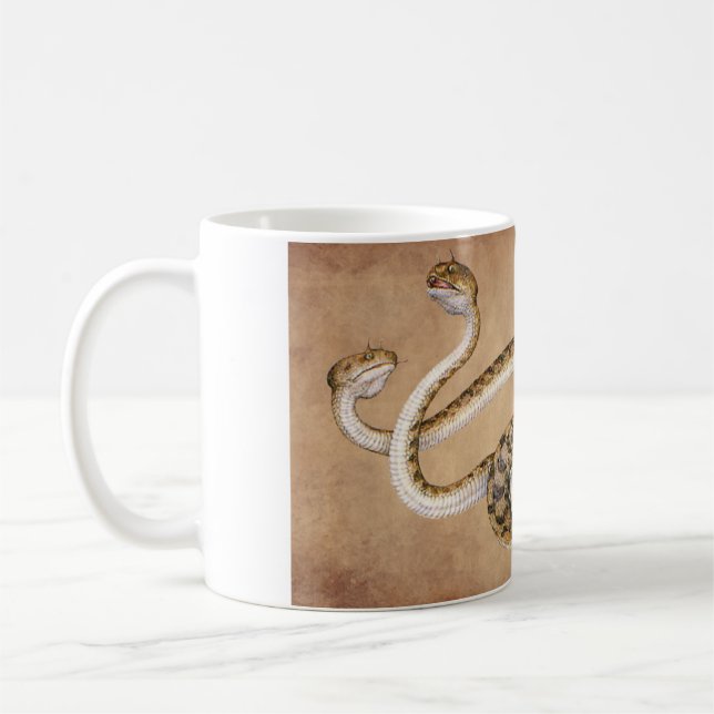 Horned Vipers Coffee Mug (Left)