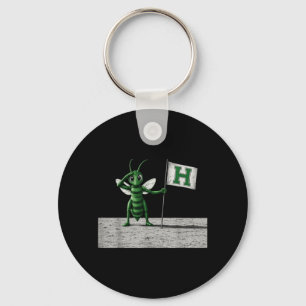 Hornet Moon Landing Proud Salute Cute Funny Spirit Key Ring