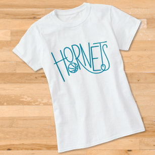 Hornets Basketball Youth Team Rec League Mum T-Shirt