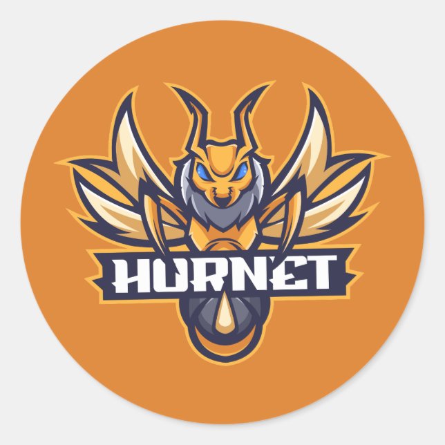 Hornets Mascot Stickers (Front)