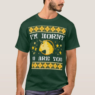 horny unicorn christmas sweater