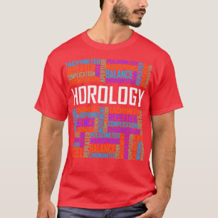 Horology Words T-Shirt