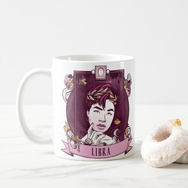Horoscope - LIBRA Coffee Mug (With Donut)