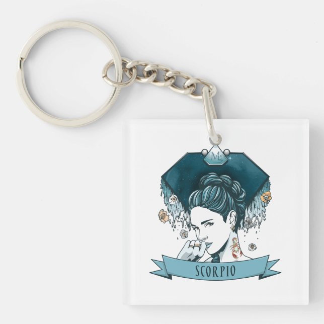 Horoscope - SCORPIO Key Ring (Front)