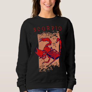 Horoscope Scorpio Zodiac Astrology Sign Constellat Sweatshirt