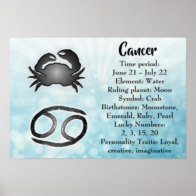 Horoscope Sign Cancer (Front)