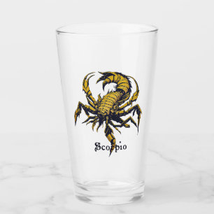 Horoscope sign Scorpio Glass