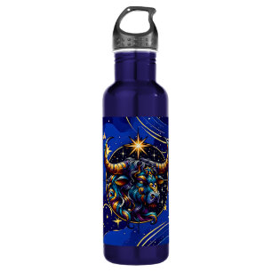 Horoscope Sign Taurus Zodiac Astrology 710 Ml Water Bottle