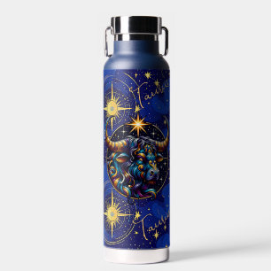 Horoscope Sign Taurus Zodiac Astrology Water Bottle