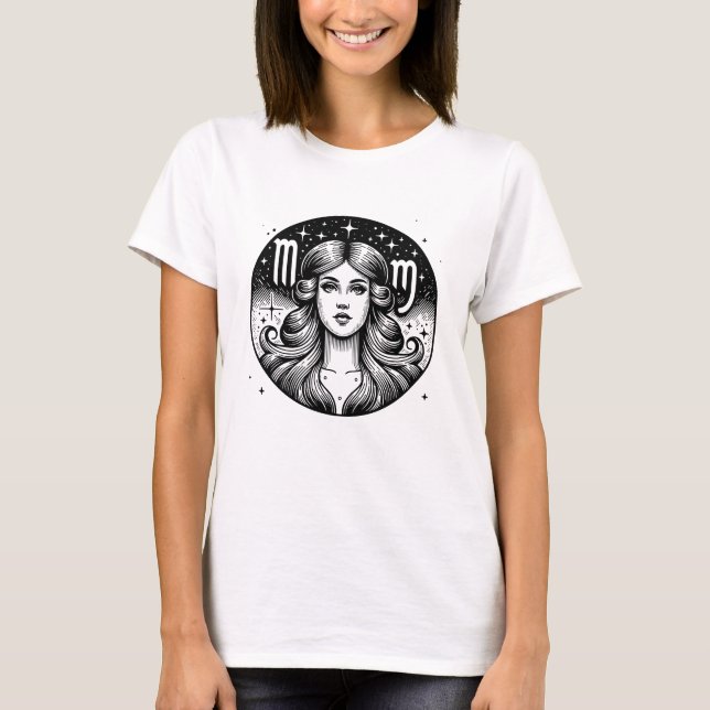 Horoscope Sign Virgo Symbol   T-Shirt (Front)