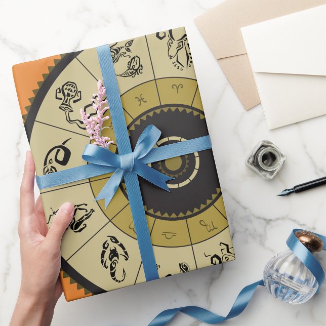Horoscope Wheel Wrapping Paper (Creator Uploaded)
