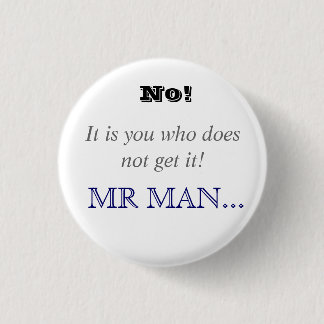 Horrible Histories Mr Man 3 Cm Round Badge