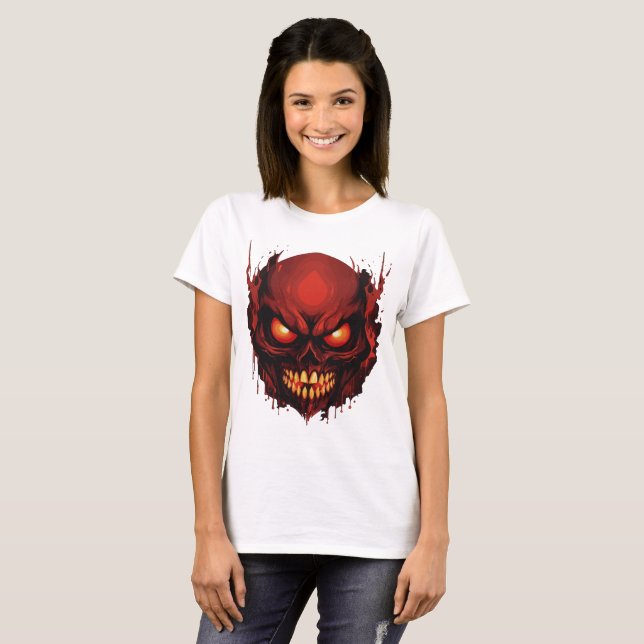 Horrifying Hollow T-Shirt (Front Full)