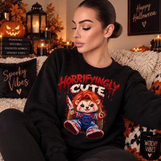 Horrifyingly Cute Halloween Hedgehog Sweatshirt