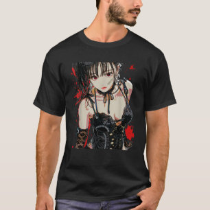 Horror Anime Manga Japan Japanese Kawaii Goth Cree T-Shirt