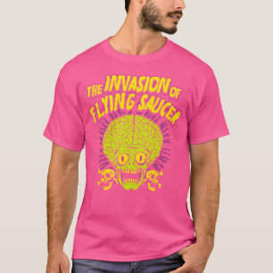 Horror Art - Alien Sci-Fi Ufo - Psychobilly Punk A T-Shirt