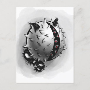 Horror Art Dark Fantasy Monster Postcard