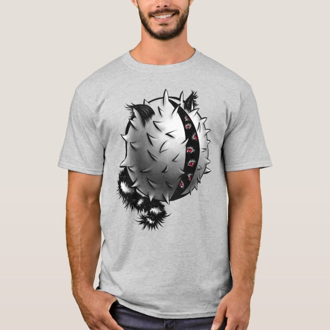 Horror Art Dark Fantasy Monster T-Shirt (Front)
