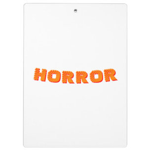 Horror Clipboard