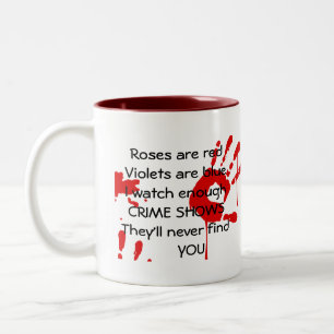 Horror crime shows mug