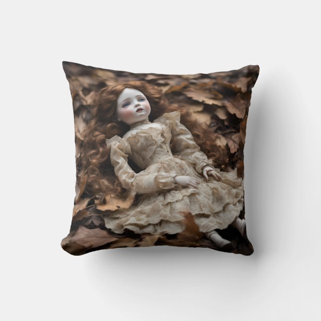 horror doll cushion (Front)