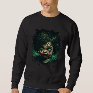 Horror Evil Baby Nightmare Scary Terrifying Hallow Sweatshirt