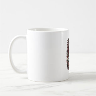 Horror Fan Club Halloween Demon Face Skulls Film R Coffee Mug