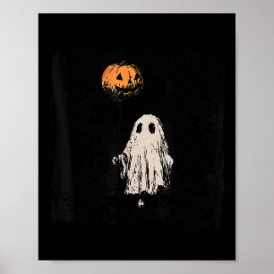 Horror Ghost Halloween Horror Fall Spooky Season V Poster