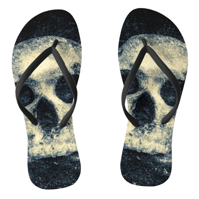 Horror Halloween Skull Jandals (Footbed)