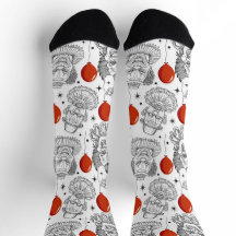 Horror Halloween socks