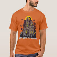 Horror Haunted Mansion with Bats Halloween Costume