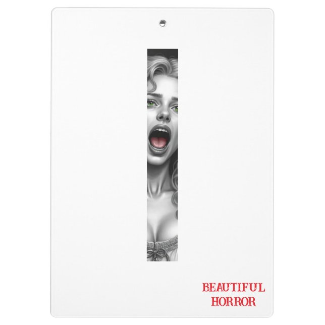 Horror Image Clipboard (Back)