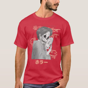 Horror Manga shirt Japanese Manga Anime boy