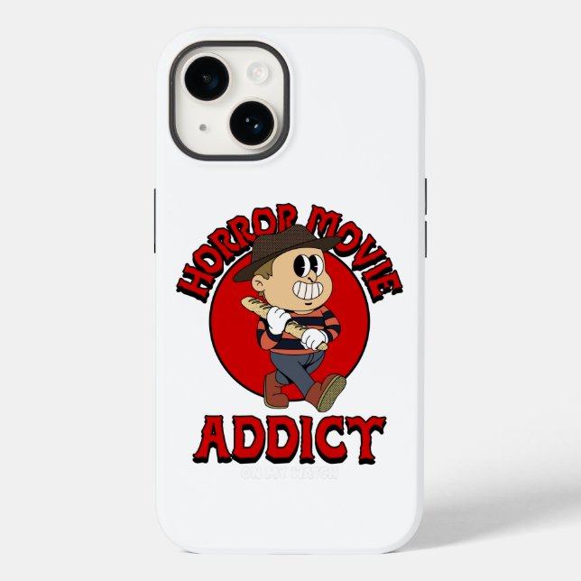 Horror Movie Addict  Case-Mate iPhone Case (Back)