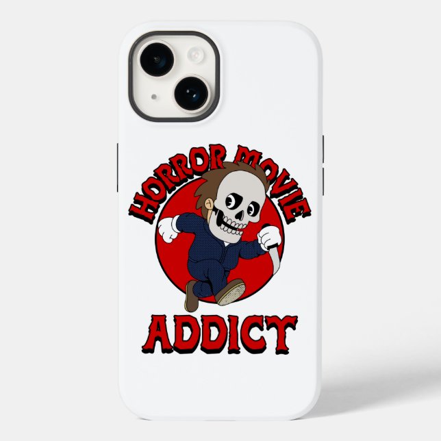 Horror Movie Addict  Case-Mate iPhone Case (Back)