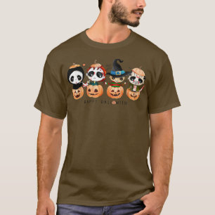 Horror Movie Chibi Halloween Characters Iconic Mon T-Shirt