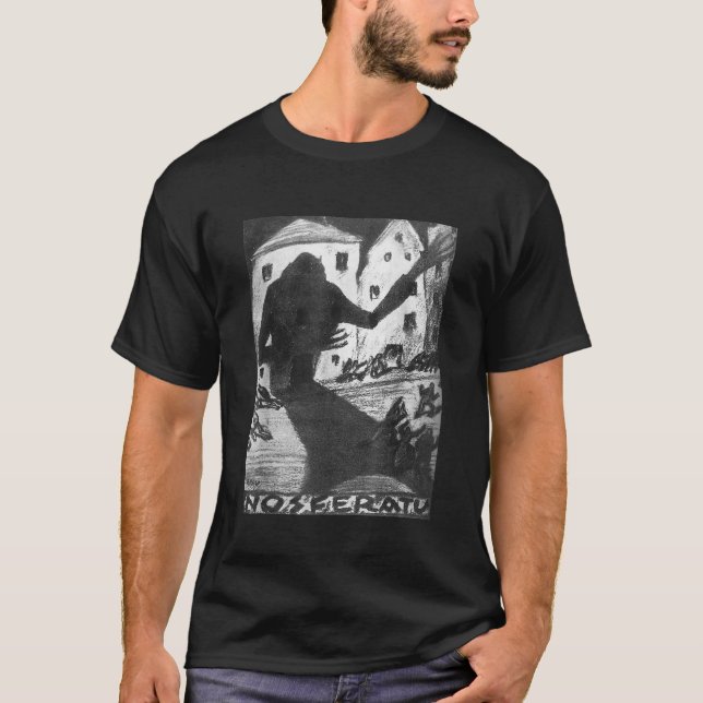 Horror Movie Monster Halloween Nosferatu Vampire C T-Shirt (Front)