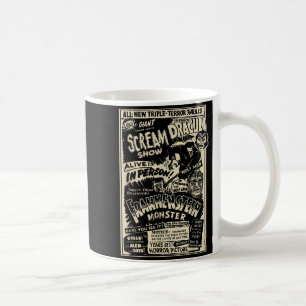 Horror Movie Monster Mummy Dracula Werewolf Coffee Mug