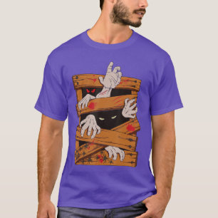 Horror Movie Night shirt Vintage Creepy girl