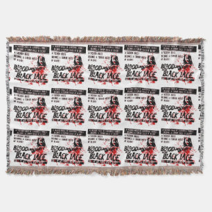 Horror Movie Night Throw Blanket