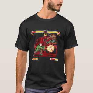 Horror Movie Video game Lazy Halloween Costume Fun T-Shirt
