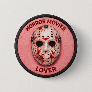 Horror Movies 6 Cm Round Badge