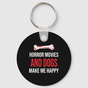Horror Movies Dogs Key Ring