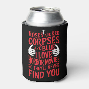 Horror Movies Lovers Halloween Scary Film Can Cooler