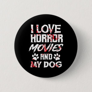 Horror Movies Scary Film Lovers Halloween Fans Thr 6 Cm Round Badge