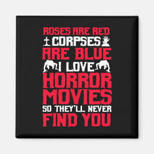 Horror Movies Thriller Halloween Fans Scary Film L Magnet