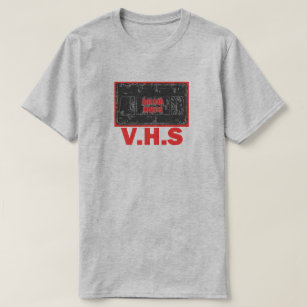 Horror Movies -V.H.S Red T-Shirt